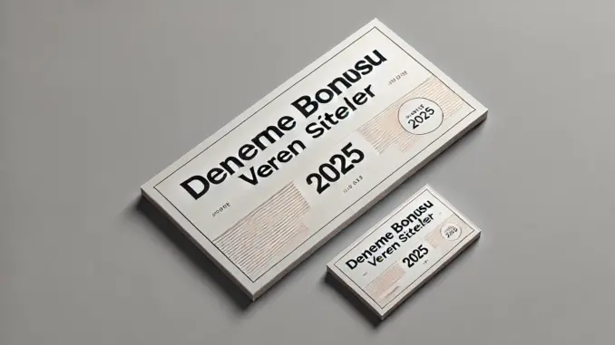 deneme bonusu veren siteler 2025